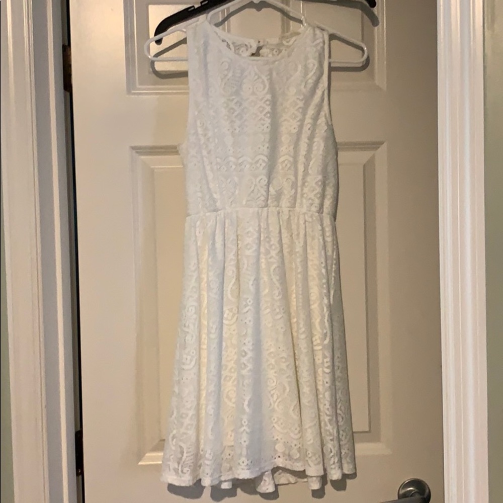 White dress